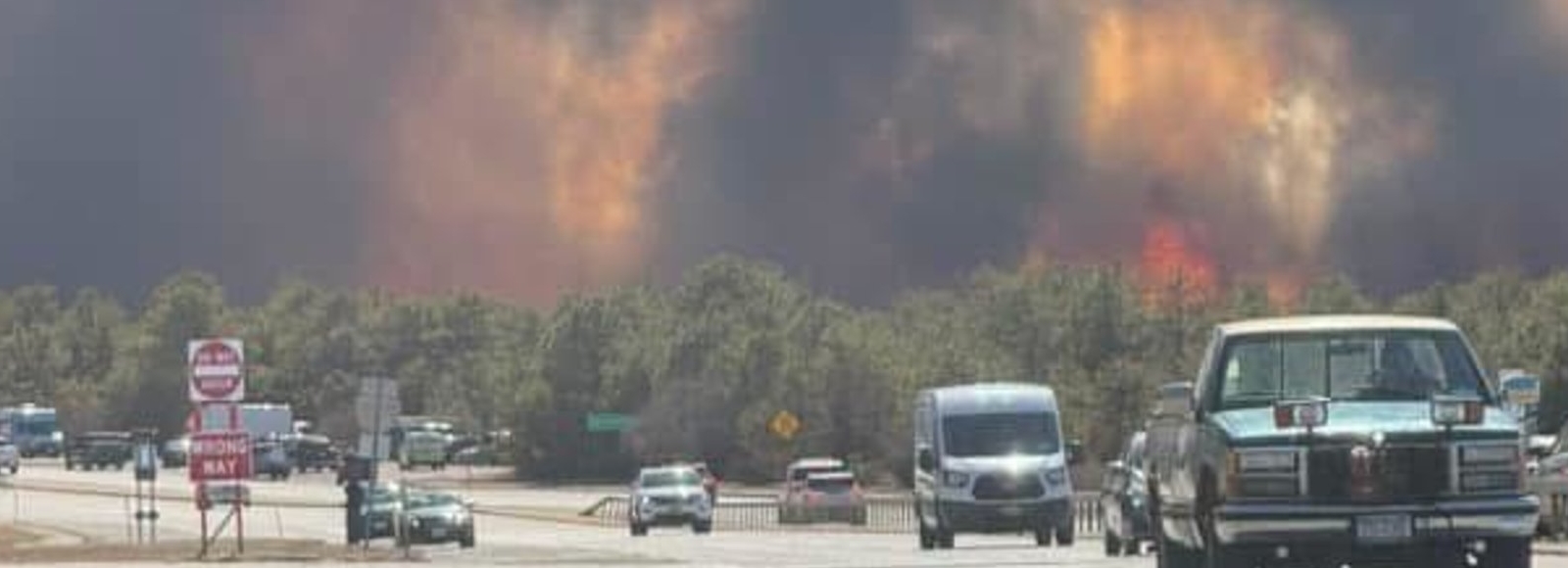 Thank you, Emergency Responders, in the pine barrens brush fire Saturday, March 8, 2025